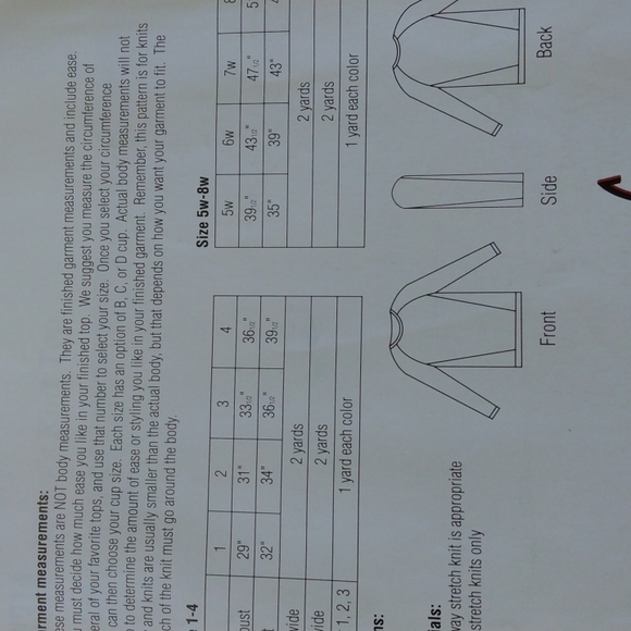 Silhouette Patterns Knit top - Picture 11 of 14